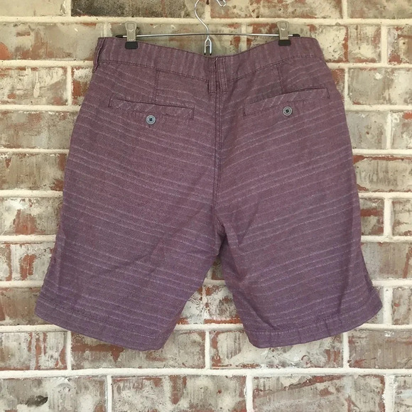 Retrofit Mauve Tailored Men’s Cotton Shorts - Picture 7 of 10
